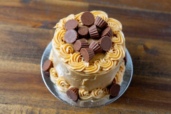 A Reese's peanut butter cup specialty cake at Simply Baked Catering Inc. in Winchester, Ontario.