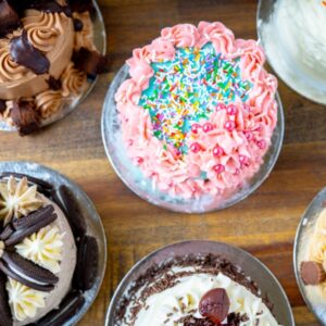 A variety of specialty cakes at Simply Baked Catering Inc. in Winchester, Ontario.